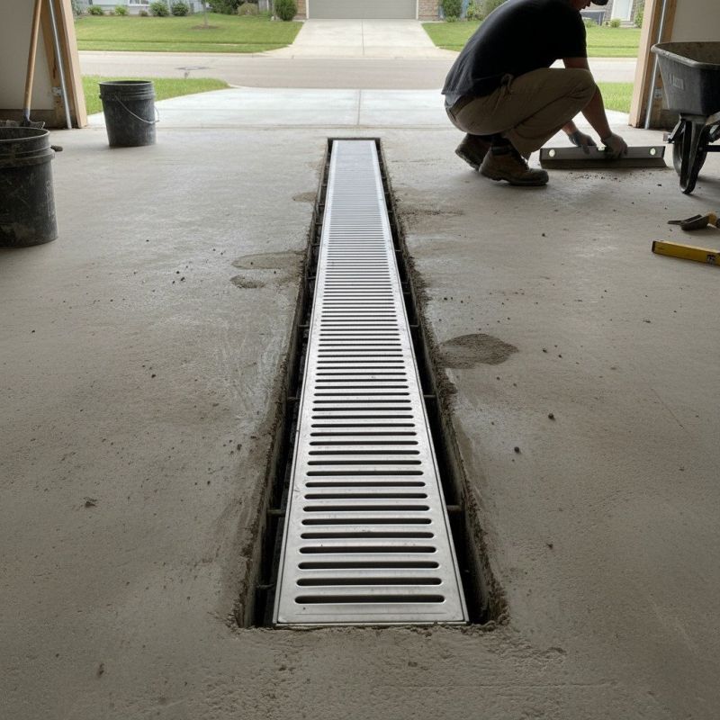 Local Floor Drain Installation pros at work